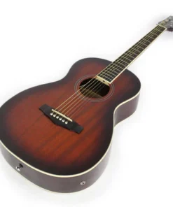 Ibanez PN12E Parlor Acoustic/Electric Guitar (Vintage Mahogany Sunburst)