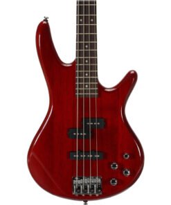 Ibanez GSR200 GIO 4-String Electric Bass (Transparent Red)