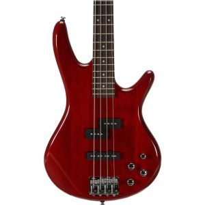 Ibanez GSR200 GIO 4-String Electric Bass (Transparent Red)