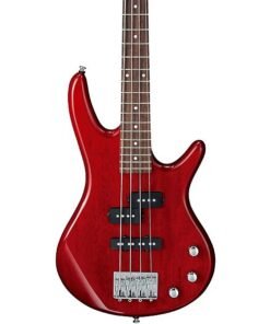 Ibanez miKro GSRM20 Short Scale Electric Bass, Transparent Red