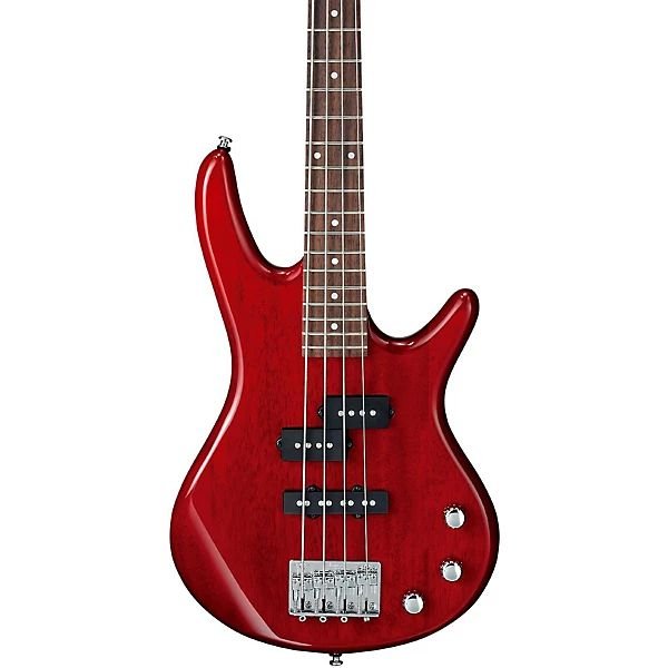 Ibanez miKro GSRM20 Short Scale Electric Bass, Transparent Red Ibanez miKro GSRM20 Short Scale Electric Bass, Transparent Red