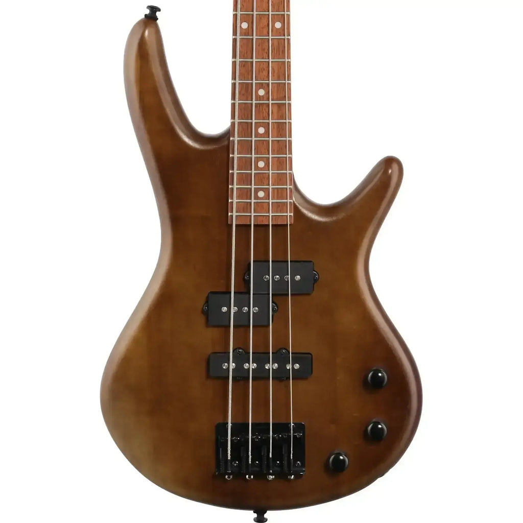 Ibanez miKro GSRM20 Short Scale Electric Bass, Walnut Flat Ibanez miKro GSRM20 Short Scale Electric Bass, Walnut Flat