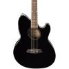 Ibanez Talman TCY10E Acoustic-Electric Guitar, Black