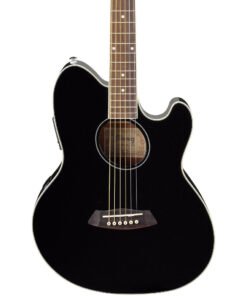 Ibanez Talman TCY10E Acoustic-Electric Guitar, Black