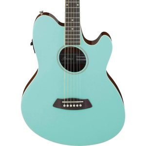 Ibanez Talman TCY10E Acoustic-Electric Guitar, Sea Foam Green