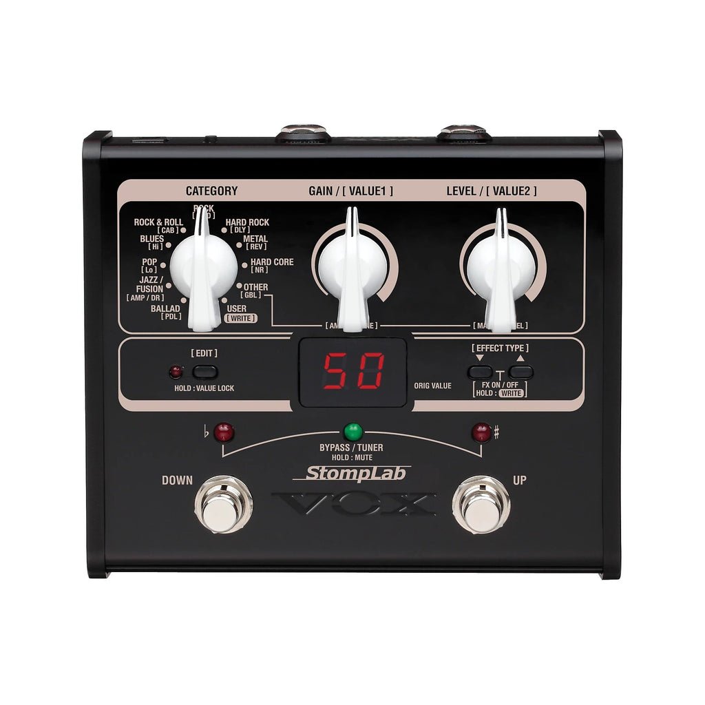 Vox StompLab IG Modeling Effects Pedal Vox StompLab IG Modeling Effects Pedal
