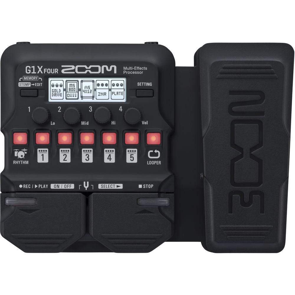 Zoom G1X FOUR Guitar Multi-Effects Processor with Expression Pedal Zoom G1X FOUR Guitar Multi-Effects Processor with Expression Pedal