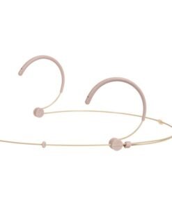Galaxy Audio HSM3-OBG-4MIXED Dual-Ear Headset Microphone with 4 Cables (Galaxy/AKG, Shure, AudioTechnica, Sennheiser), Beige