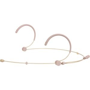 Galaxy Audio HSM3-OBG-4MIXED Dual-Ear Headset Microphone with 4 Cables (Galaxy/AKG, Shure, AudioTechnica, Sennheiser), Beige