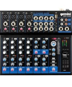 Gemini GEM-12USB 12-Channel Mixer with Bluetooth