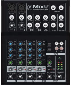 Mackie Mix8 - 8-Channel Compact Mixer