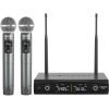 Phenyx Pro PTU-52-2H Dual Wireless Microphone System w/ Frequency Hopping (500-590 MHz)