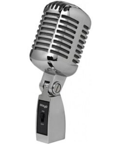 Stagg SDM100-CR Vintage Style Professional Dynamic Microphone Chrome