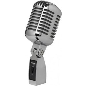 Stagg SDM100-CR Vintage Style Professional Dynamic Microphone Chrome