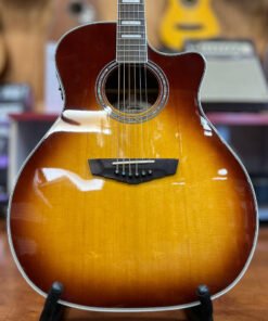 USED D'Angelico Premier Gramercy Acoustic-Electric Guitar, Iced Tea Burst