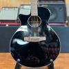 USED Ibanez AEG50L Grand Concert Acoustic-Electric Guitar, Left Handed Black