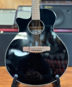 USED Ibanez AEG50L Grand Concert Acoustic-Electric Guitar, Left Handed Black