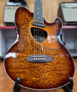 USED Ibanez Talman Series TCM50 Acoustic Electric Guitar (Vintage Brown Sunburst)